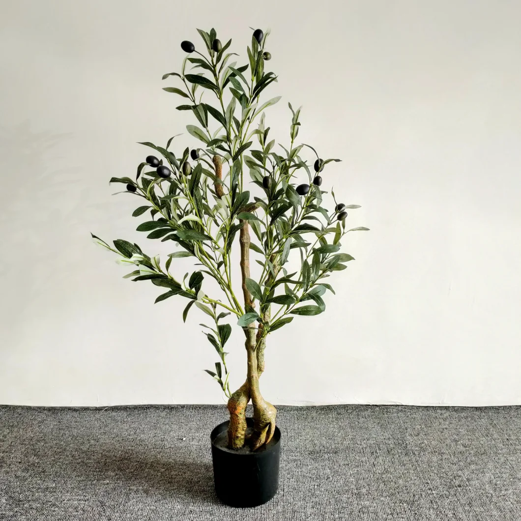 90cm Chinese Making Artificial Bonsai Tree Artificial Olive Tree for Sale