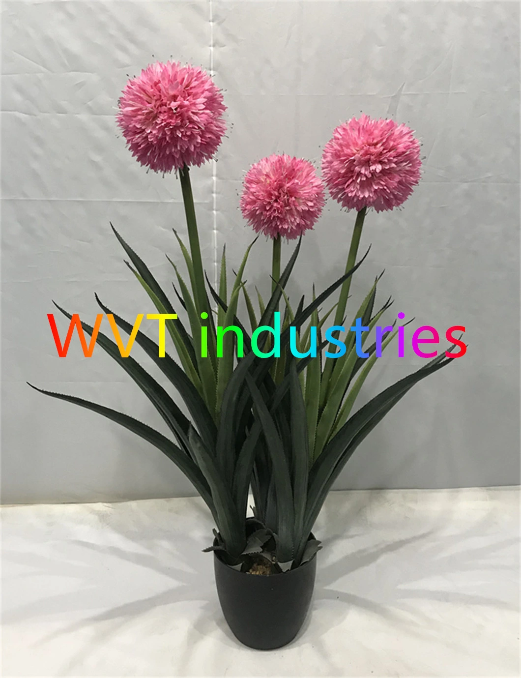 Artificial Flower Tree Potted Plant Faux Needle Kwai Tree Bonsai for Decoration