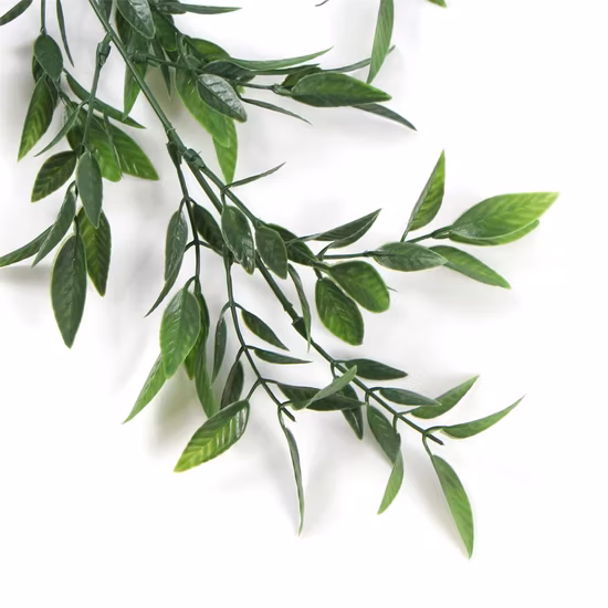 Потолочные украшения 75 см Искусственные висячие листья Виноградное растение для украшения свадебного кафе