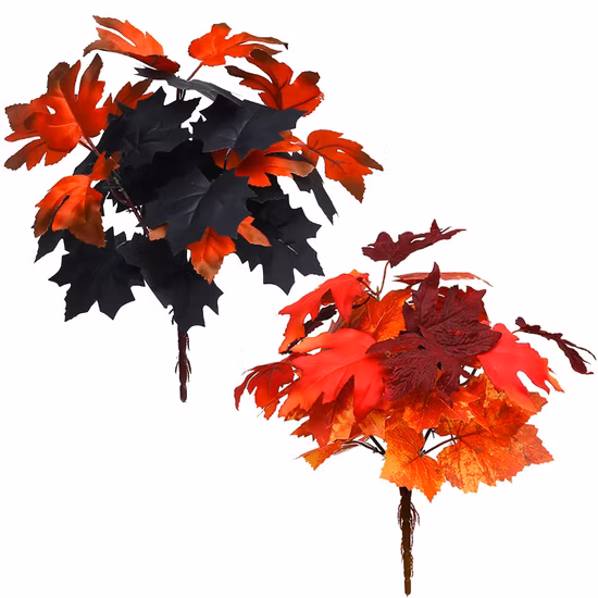 Огнезащитный искусственный кленовый лист, виноградная лоза, подвесная гирлянда